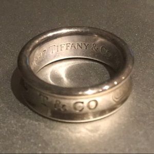 Tiffany & Co. sterling silver band ring